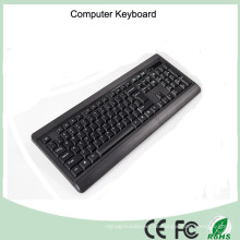 Elegantes Design Normalgröße Tastatur für Computer (KB-1802)